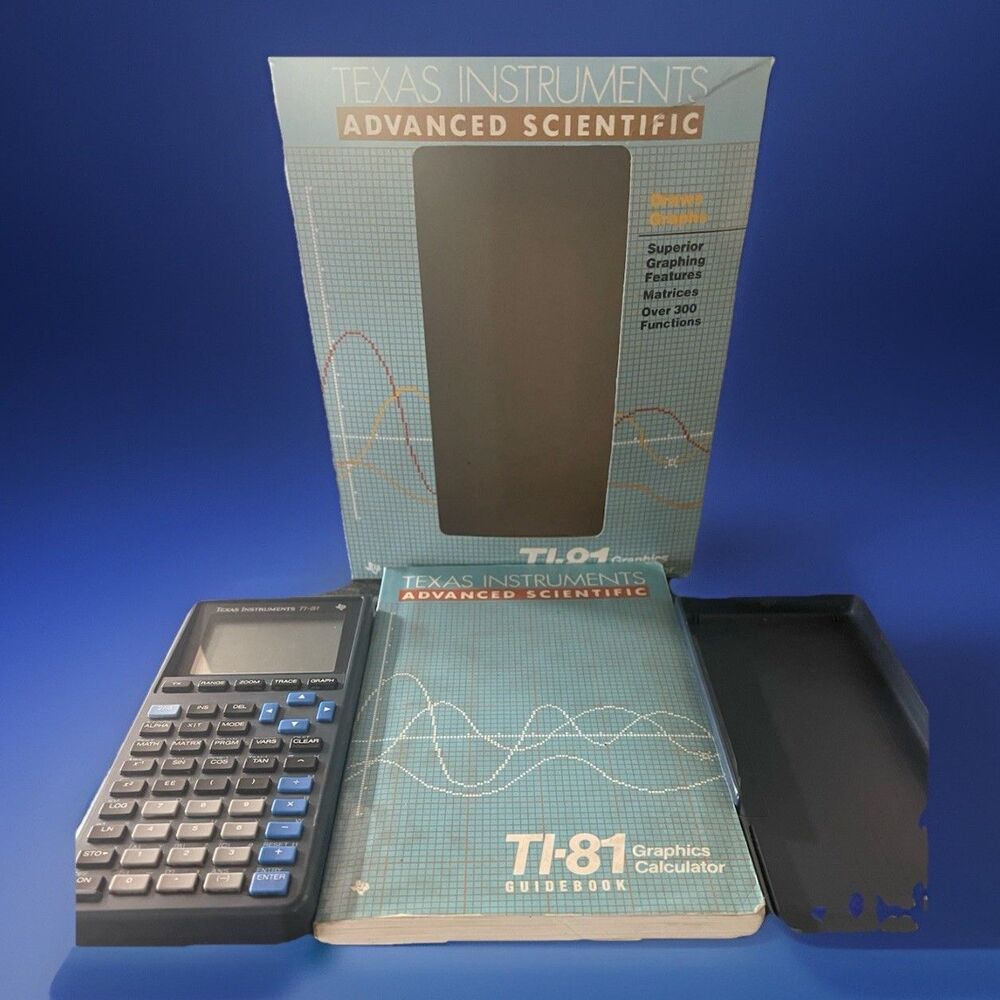 texas instruments calculator Tested And Working. Vintage